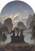 Carl Gustav Carus Memorial Monument to Goethe (mk10) oil painting picture wholesale